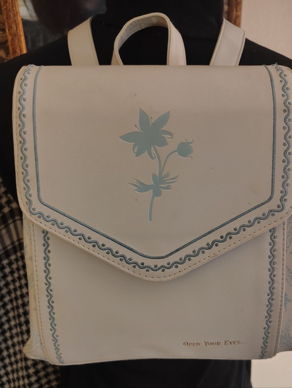 Danielle Nicole Zelda Breath of the Wild Silent Princess MiniBackpack White/Blue